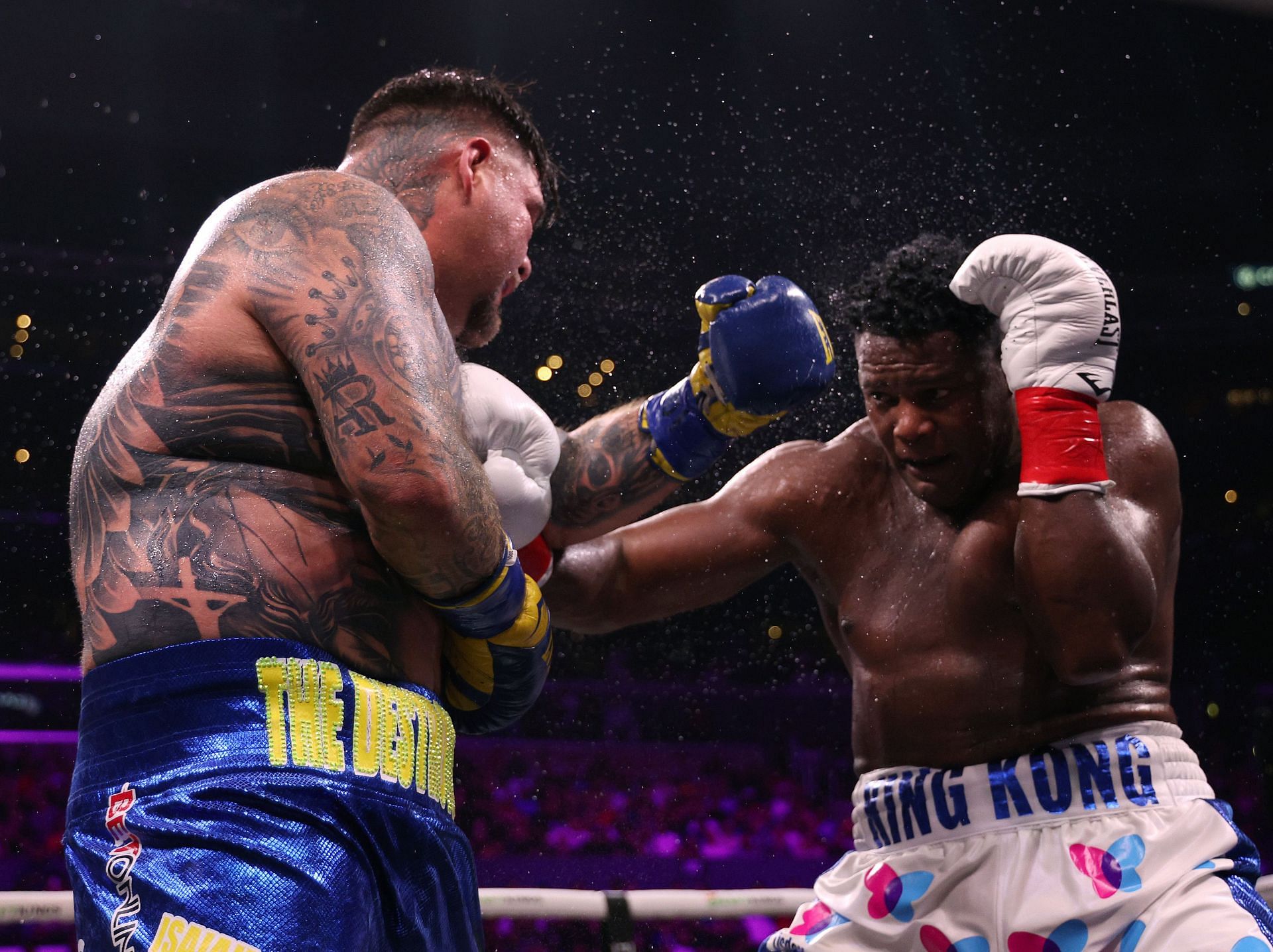 Ruiz Jr. punches Luis Ortiz to a unanimous decision win during a WBC world heavyweight title eliminator.